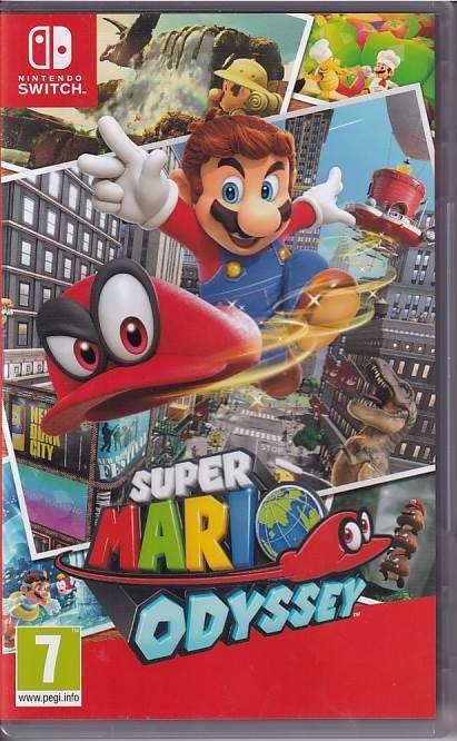Super Mario Odyssey - Nintendo Switch spil (A Grade) (Genbrug)